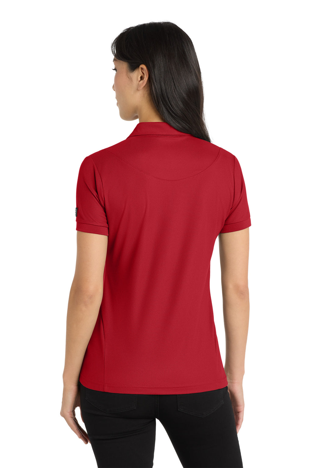 OGIO - Jewel Polo. LOG101 - Signal Red - back