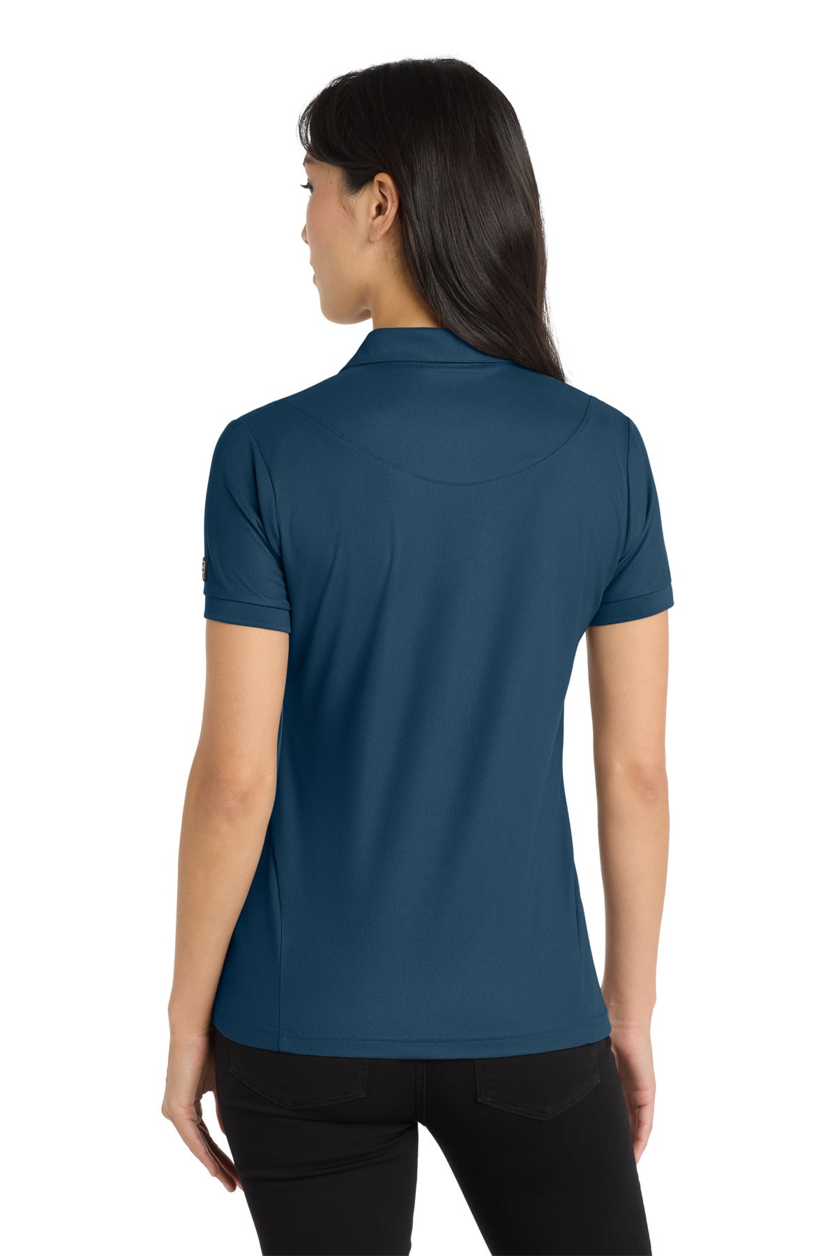 OGIO - Jewel Polo. LOG101 - Spar Blue - back