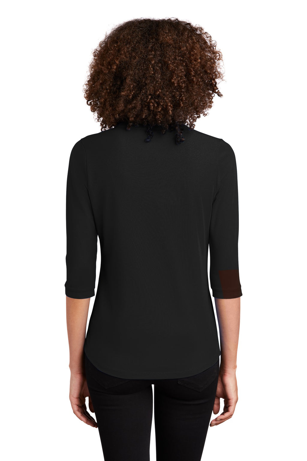 OGIO Women's Jewel Henley LOG104 - Blacktop - back