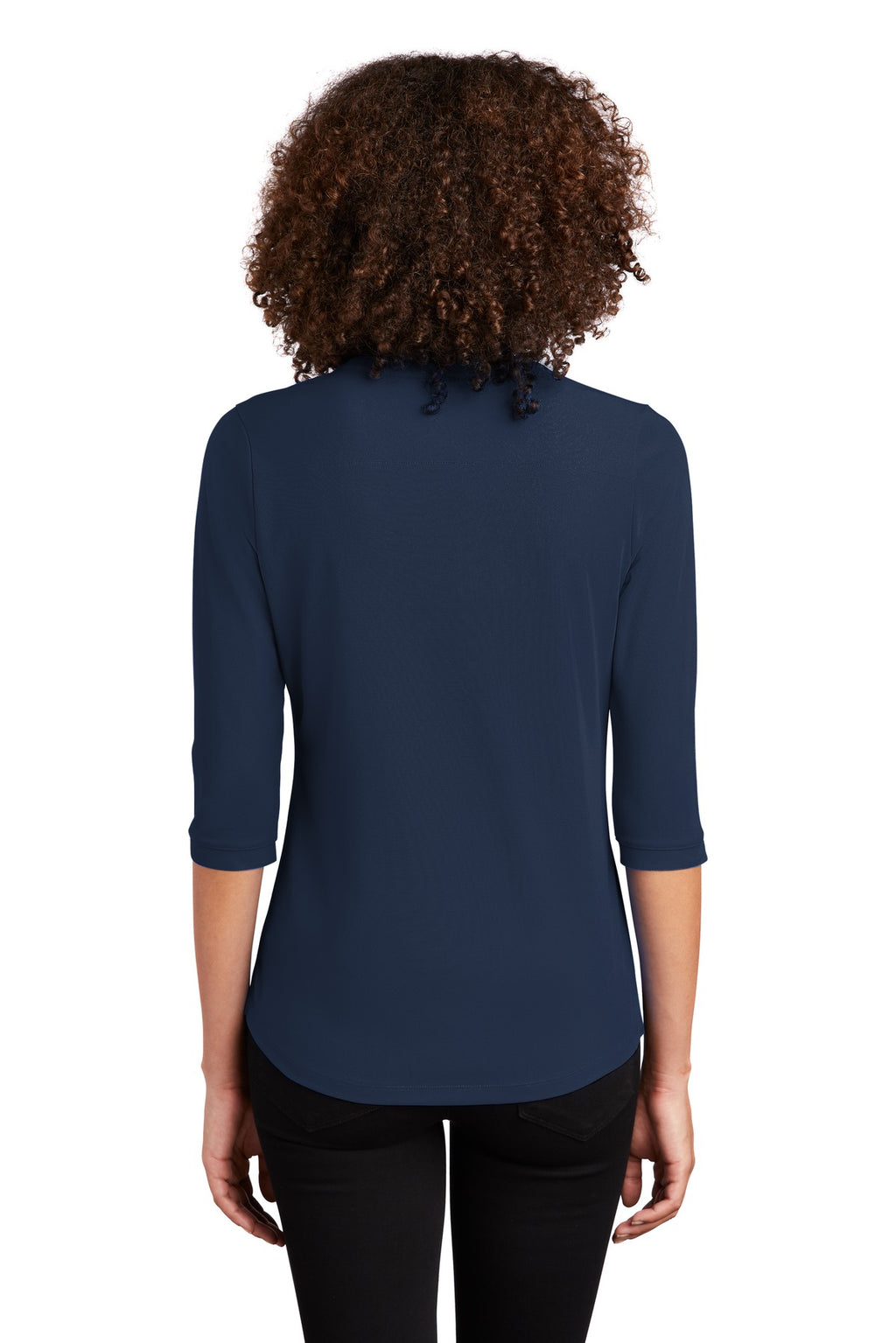 OGIO Women's Jewel Henley LOG104 - Navy - back