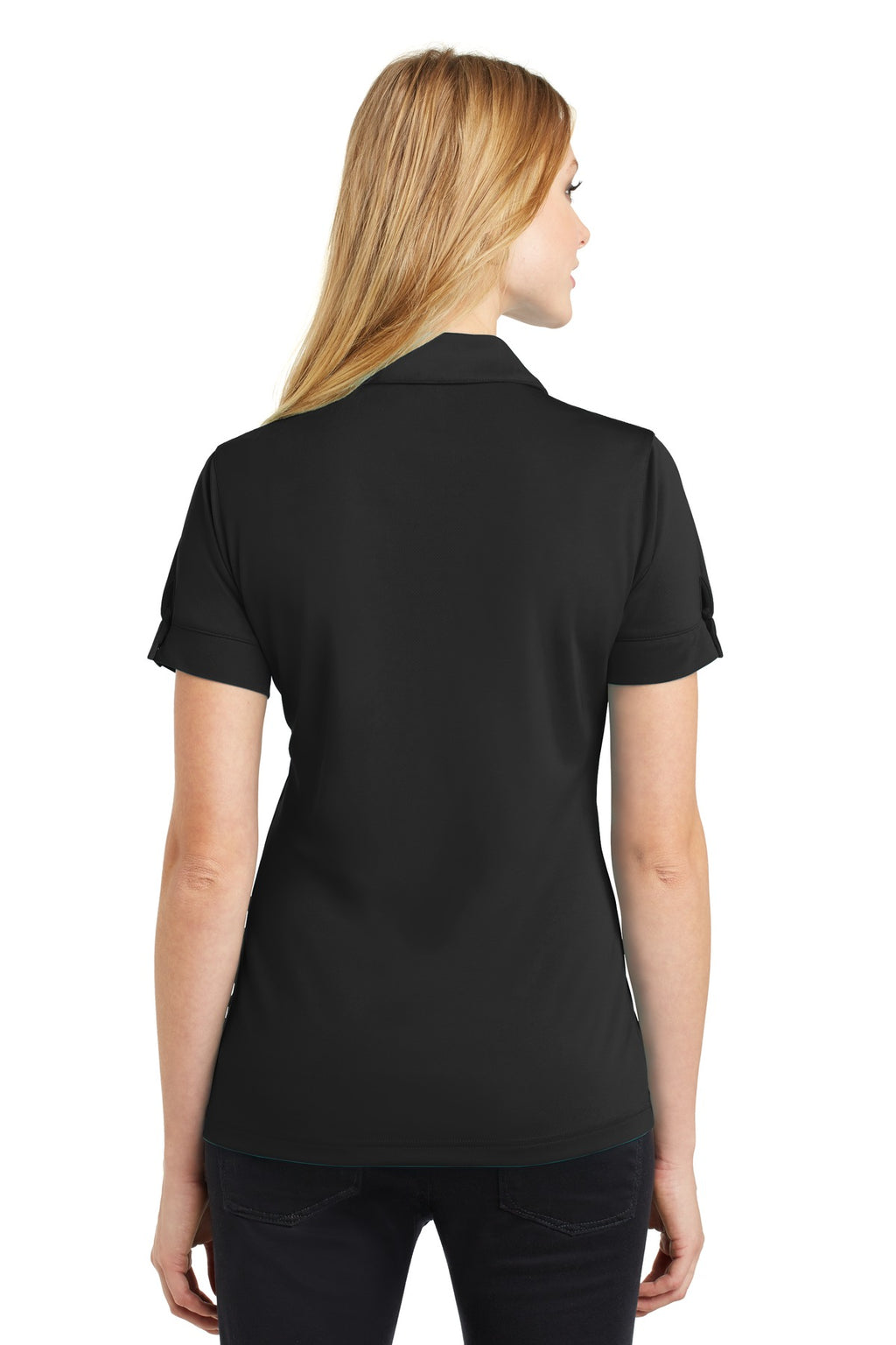 OGIO - Glam Polo. LOG105 - Blacktop - back