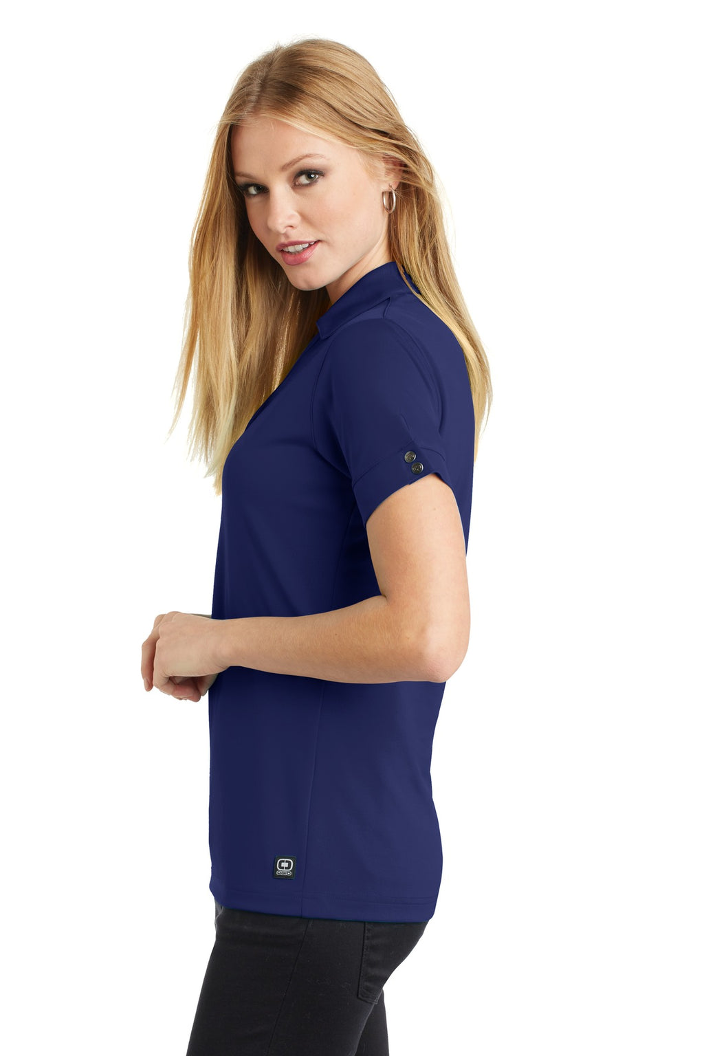 OGIO - Glam Polo. LOG105 - Blueprint - side
