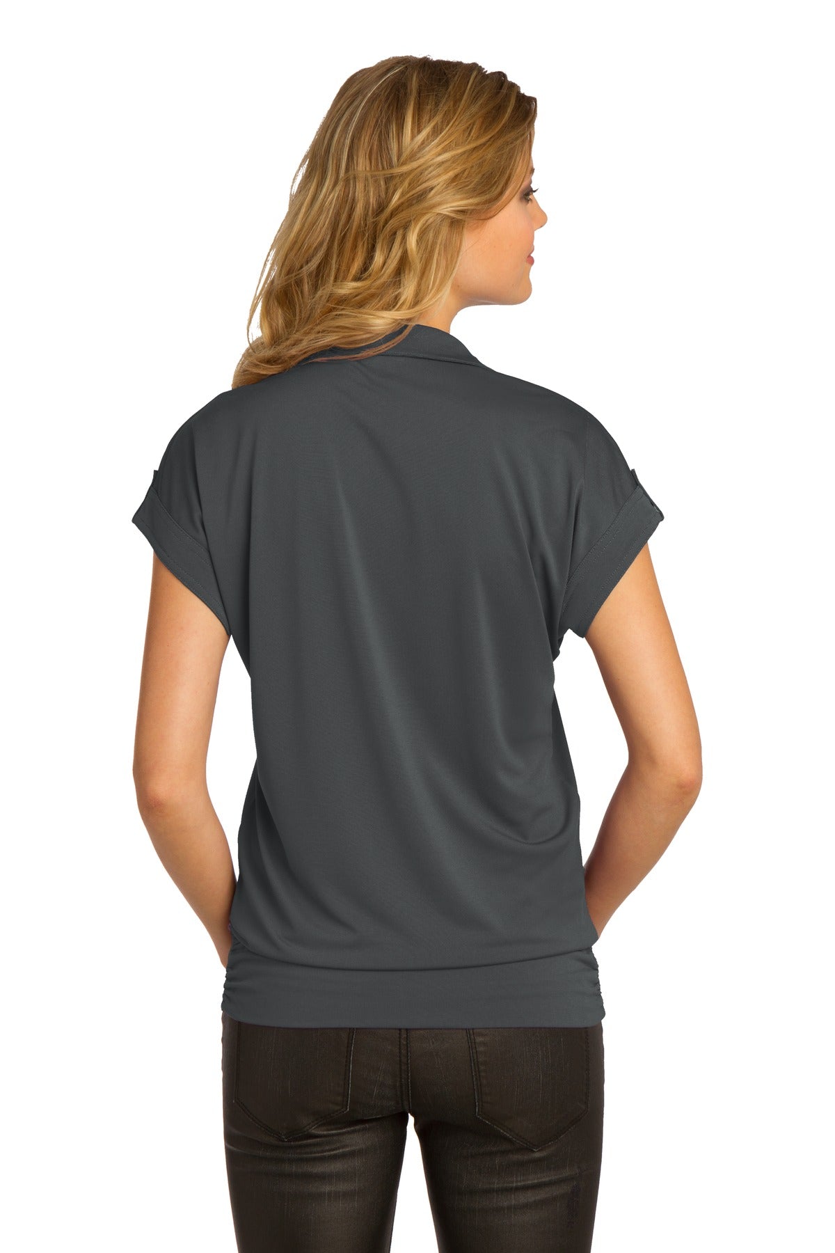 DISCONTINUED OGIO Ladies Leveler. LOG119 - Diesel Grey - back