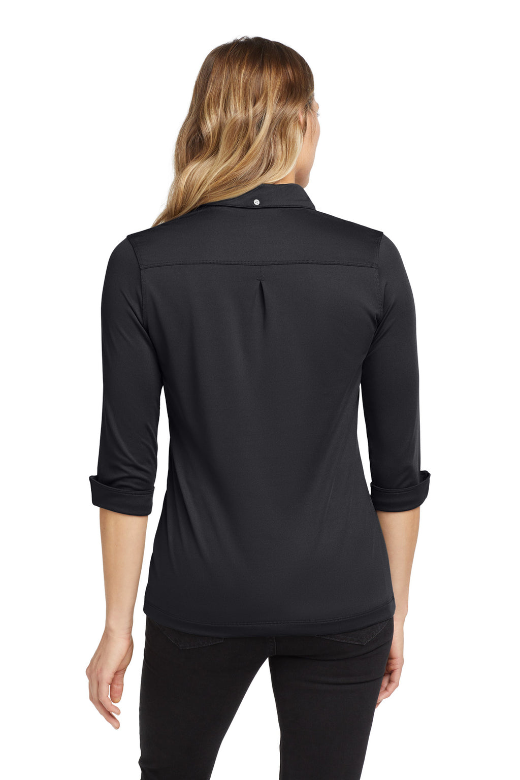 OGIO Women's Gauge Polo. LOG122 - Blacktop - back