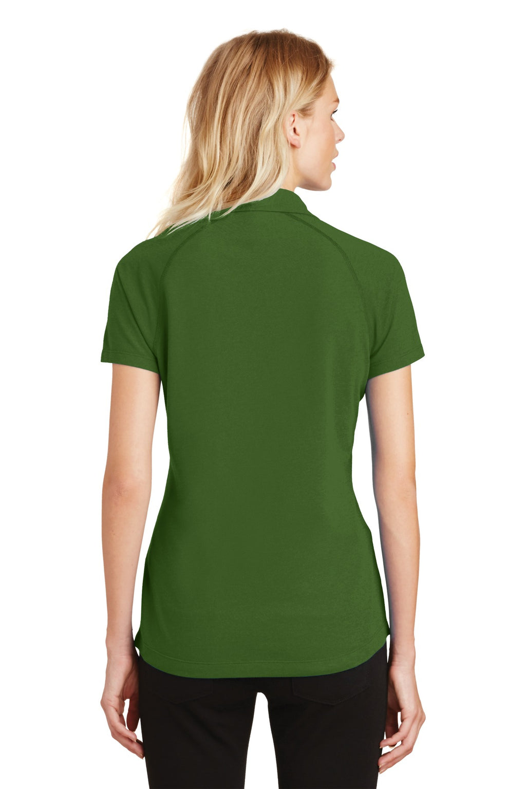 OGIO Women's Onyx Polo. LOG126 - Gridiron Green - back