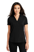 OGIO Women's Limit Polo. LOG138 - Blacktop - front