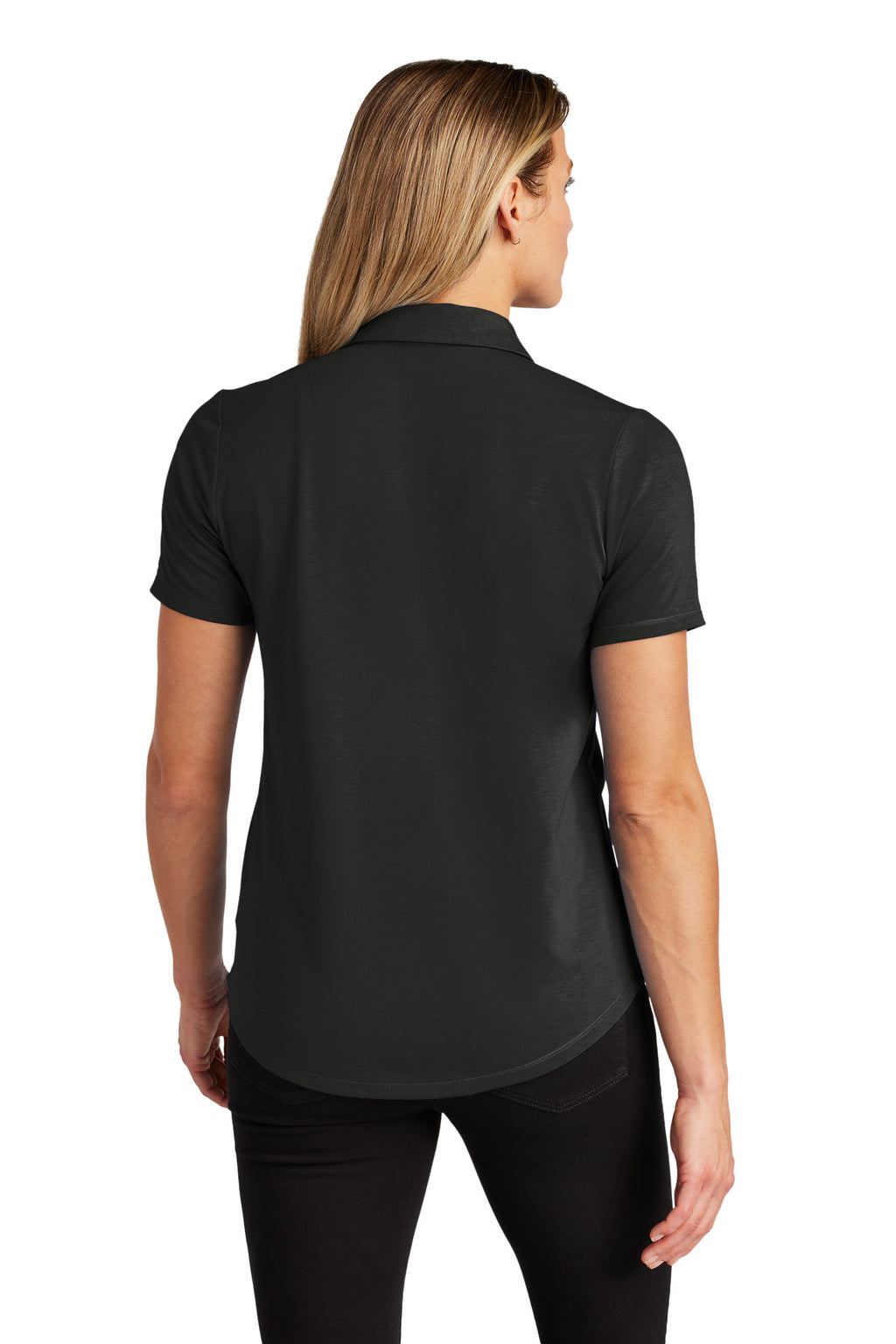 OGIO Women's Motion Polo LOG152 - Blacktop - back