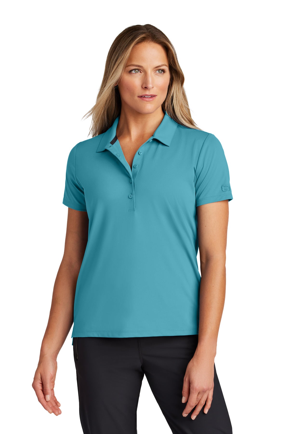 OGIO Women's Regain Polo LOG170 - Fusion Blue - front