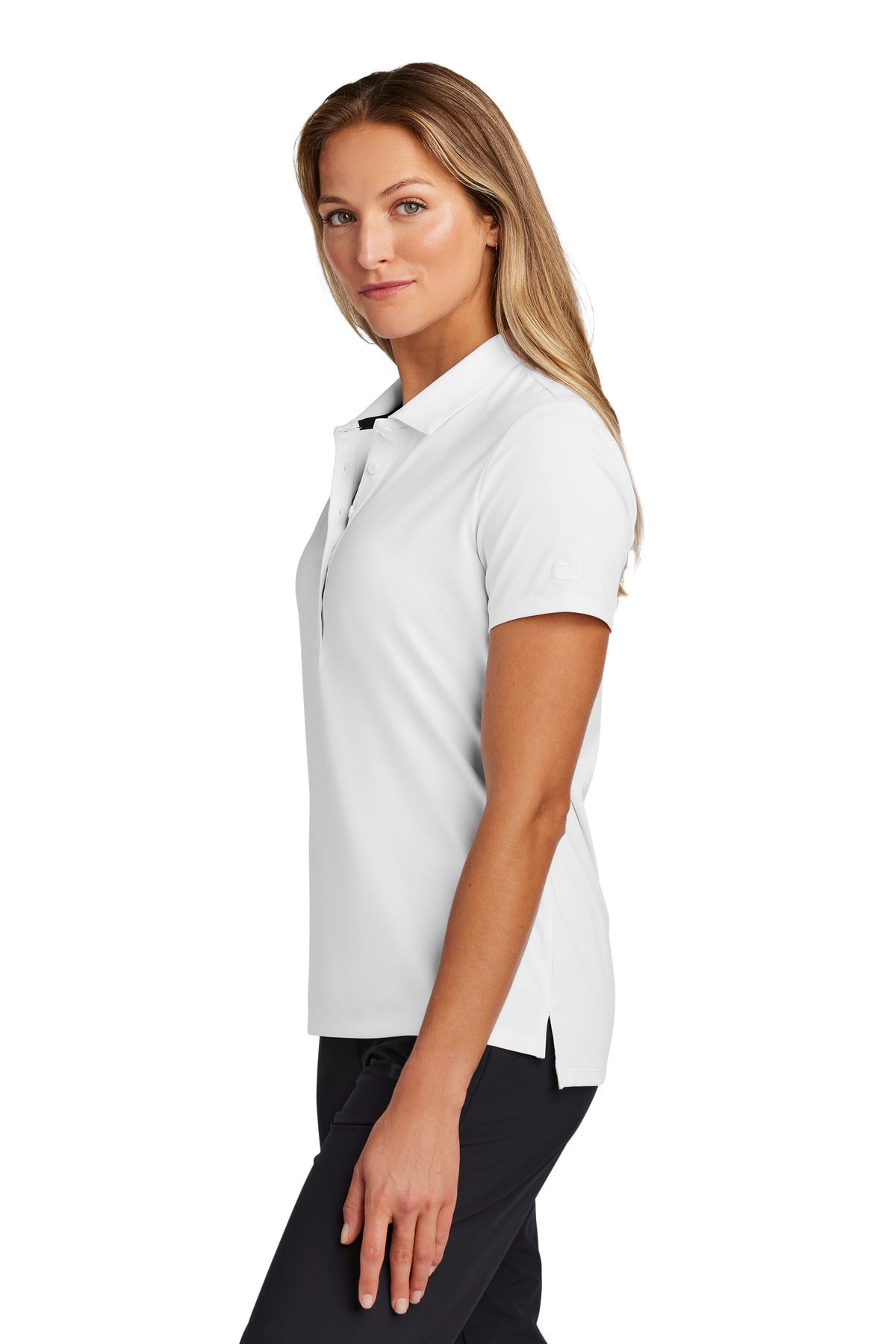 OGIO Women's Regain Polo LOG170 - White - side