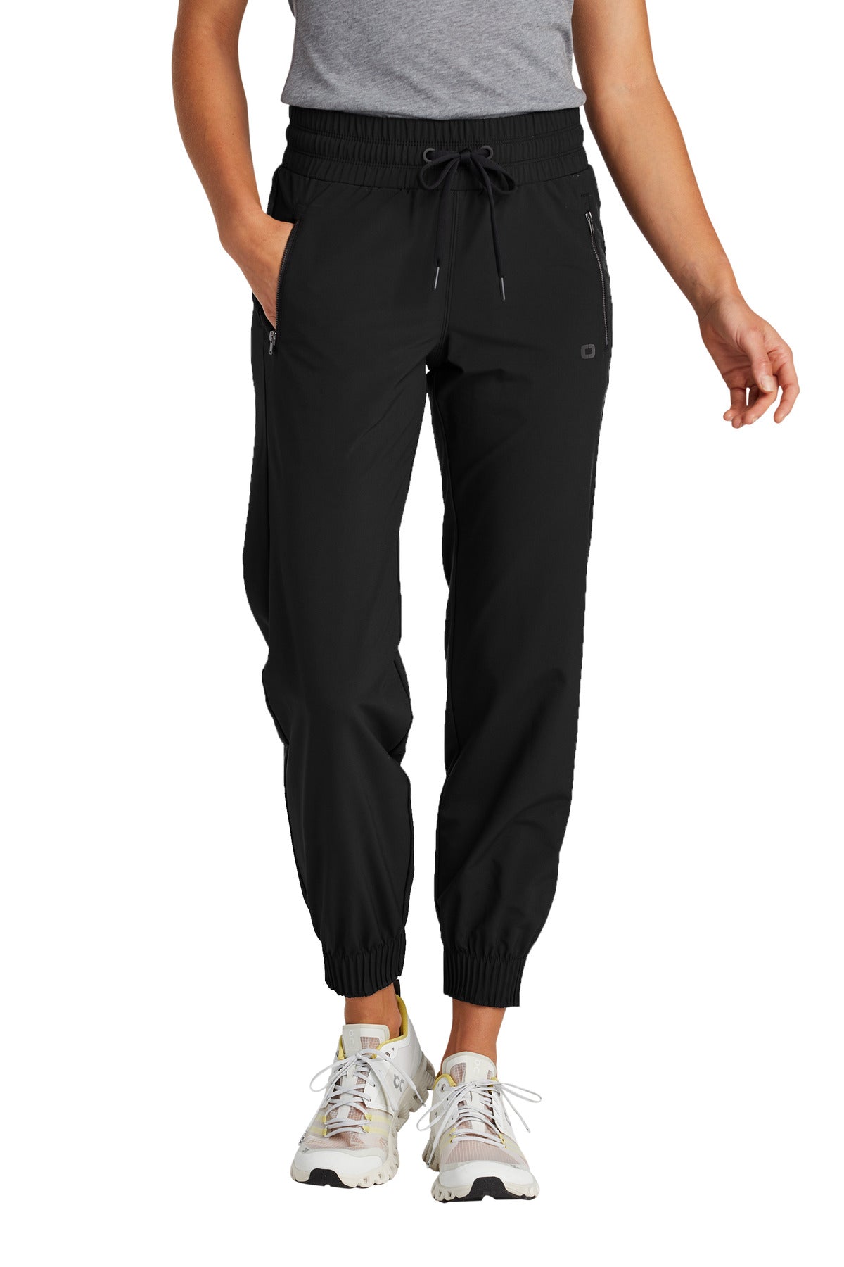 OGIO Women's Connection Jogger LOG707 - Blacktop - front