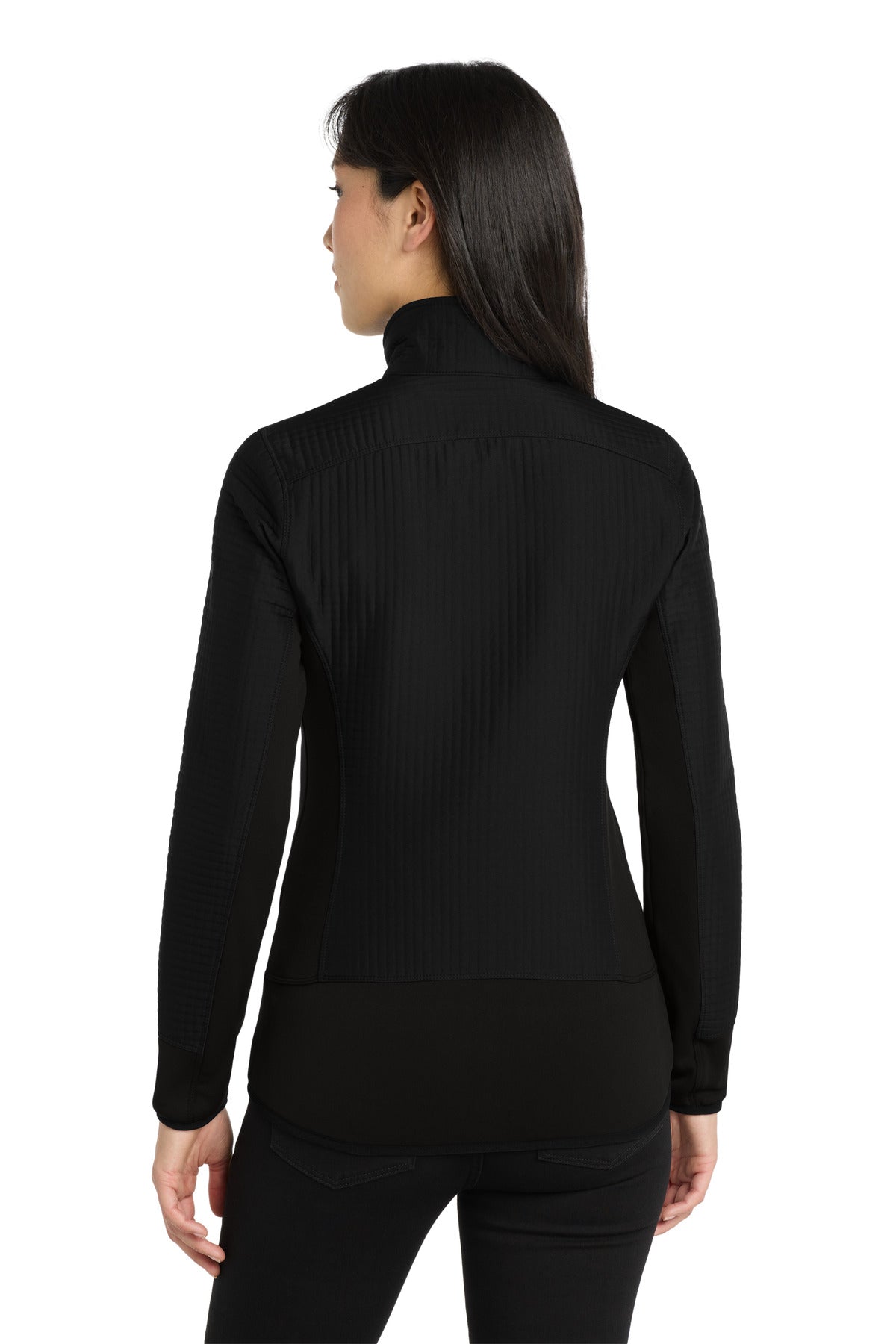 OGIO Women's Trax Jacket. LOG726 - Blacktop - back