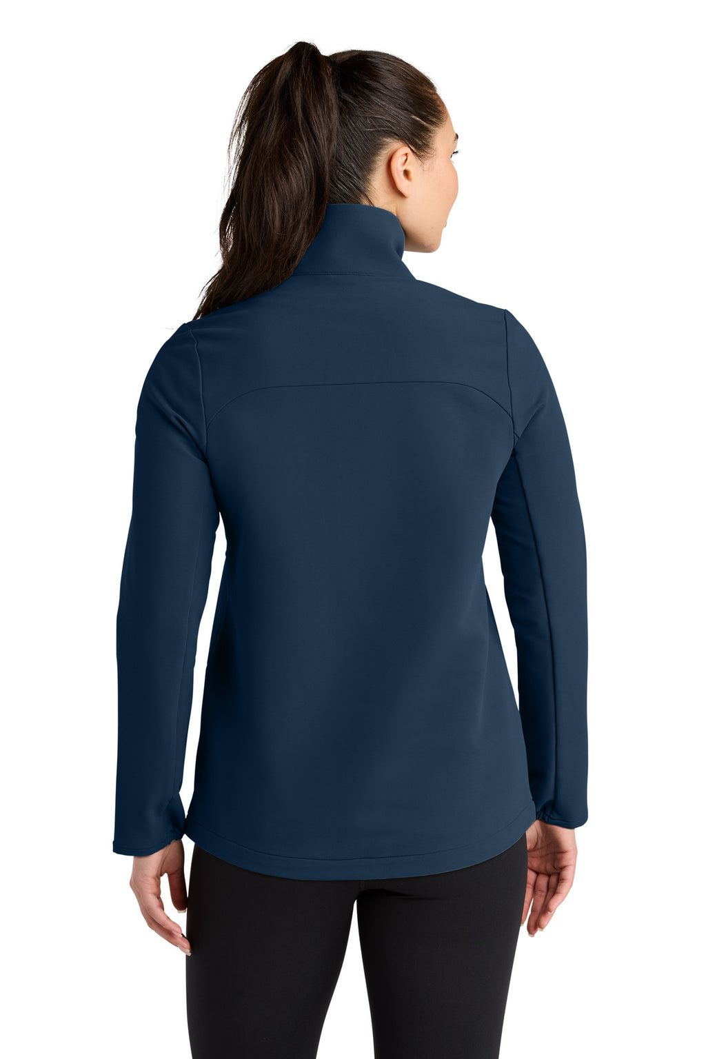 OGIO Women's Kinetic Soft Shell LOG740 - River Blue Navy - back