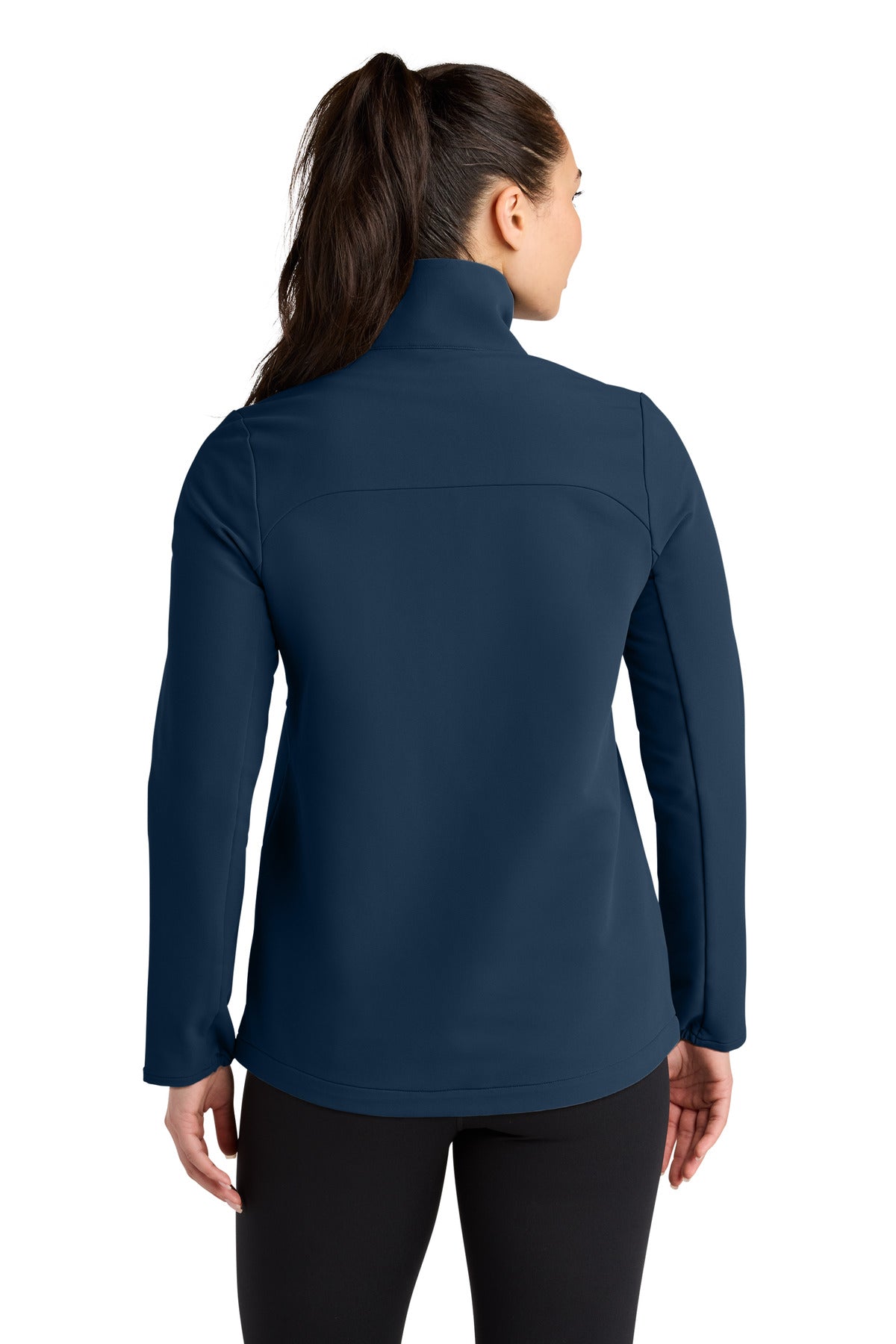OGIO Women's Kinetic Soft Shell LOG740 - River Blue Navy - back