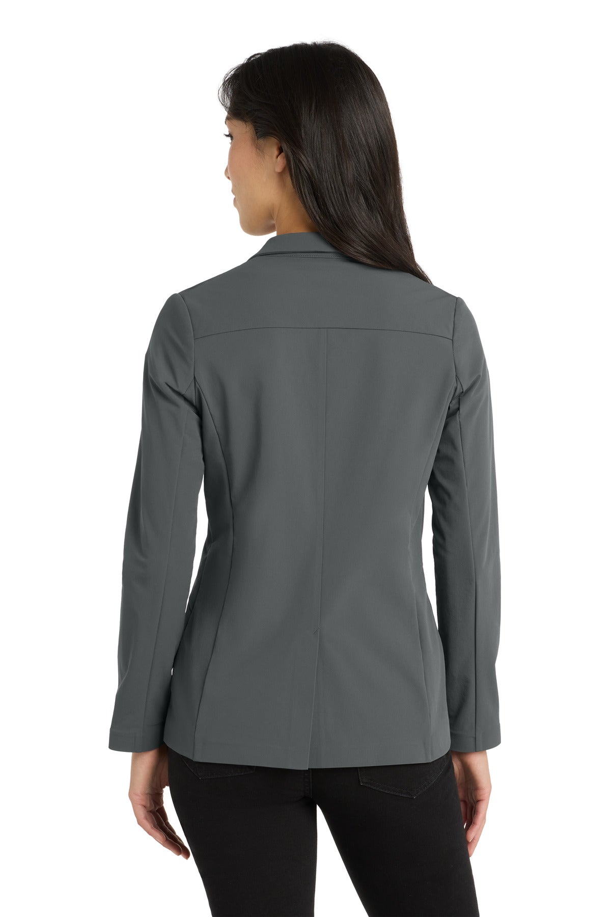 OGIO Women's Fusion Blazer LOG824 - Tarmac Grey - back