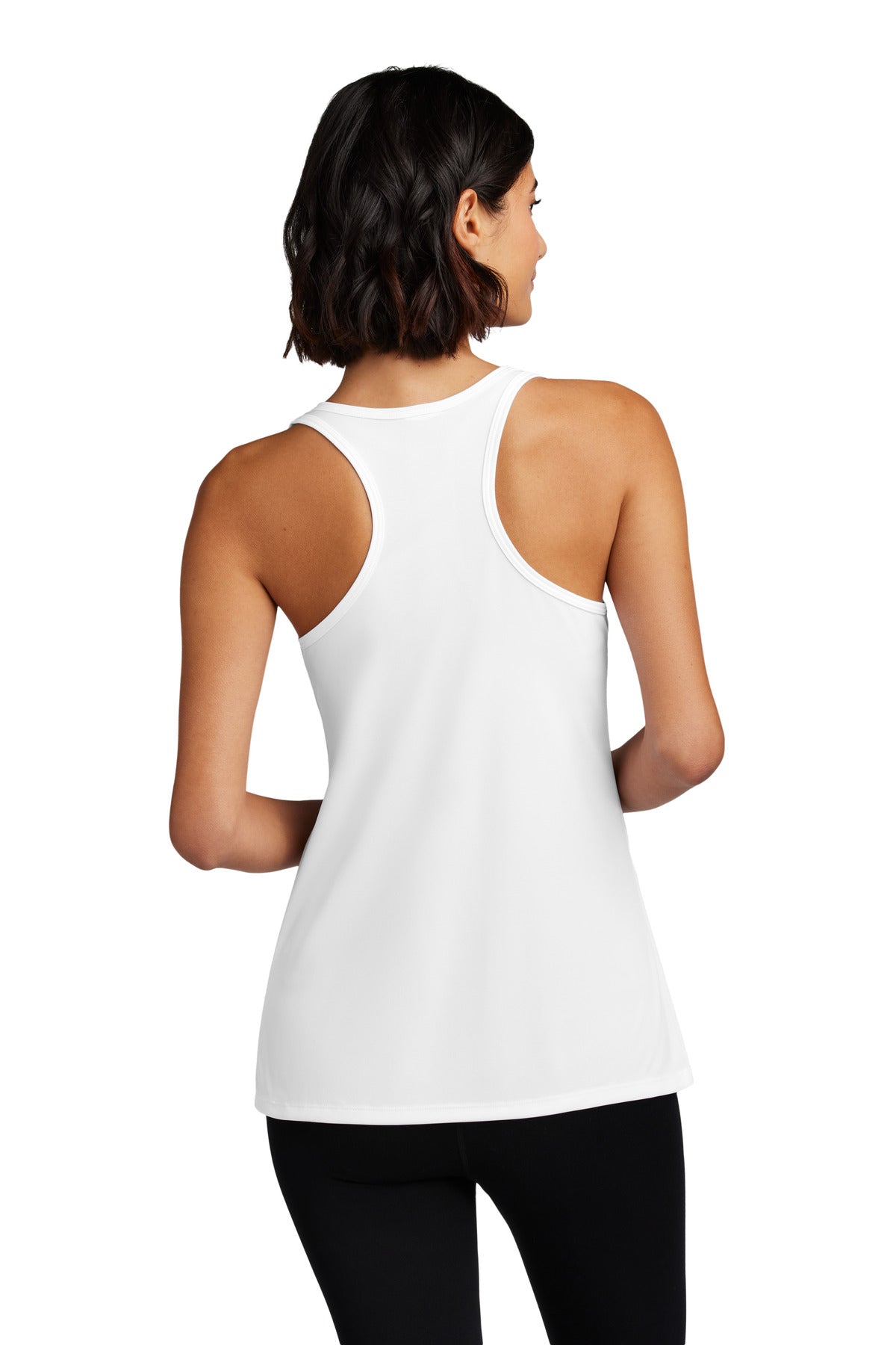 Port & Co Women's Performance Tank LPC380TT - White - back