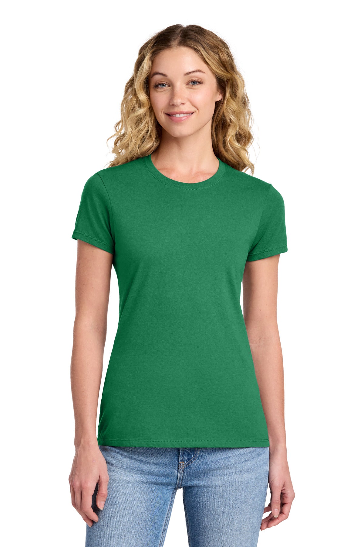 Port & Co Women's Fan Favorite Tee. LPC450 - Athletic Kelly - front