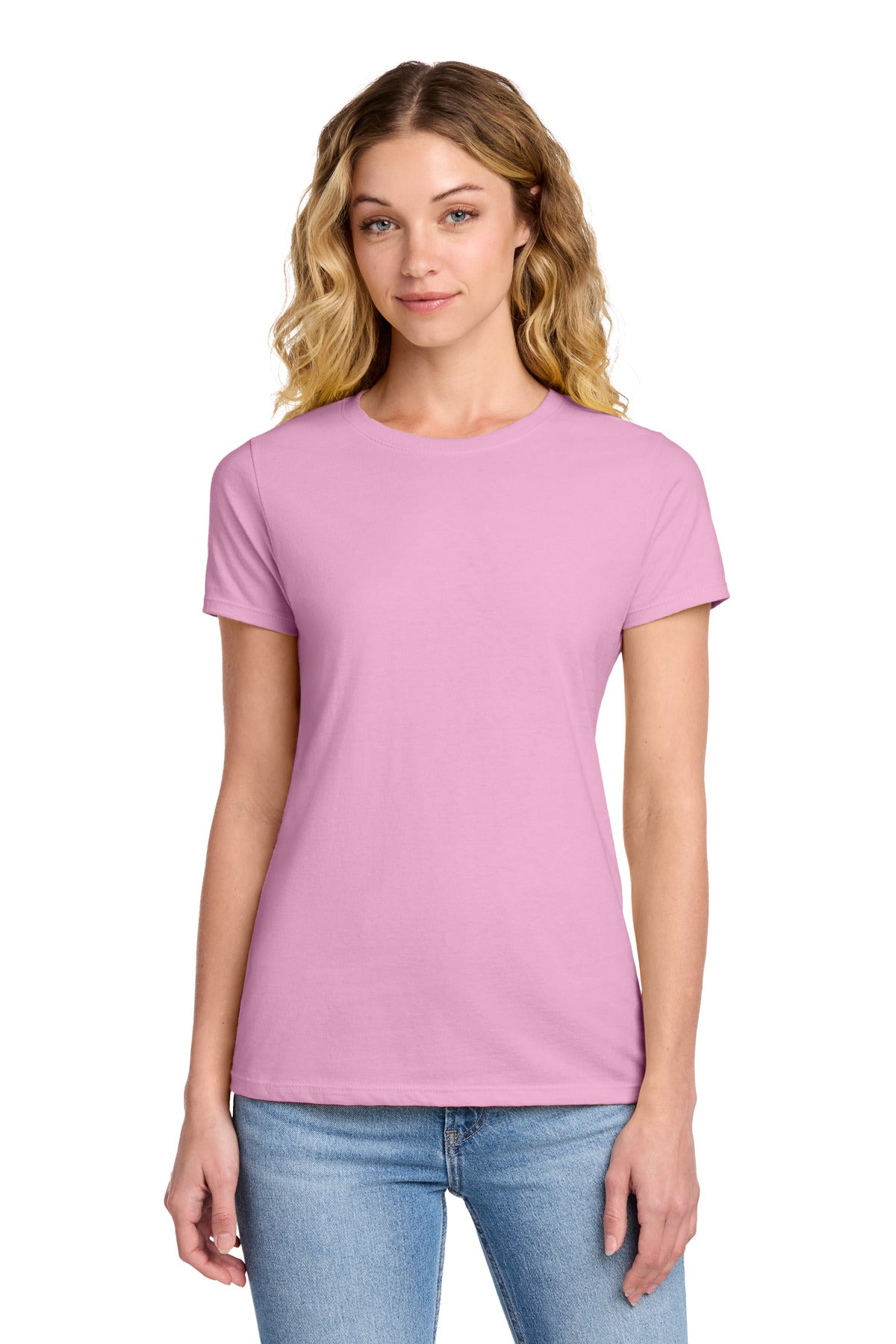 Port & Co Women's Fan Favorite Tee. LPC450 - Candy Pink - front
