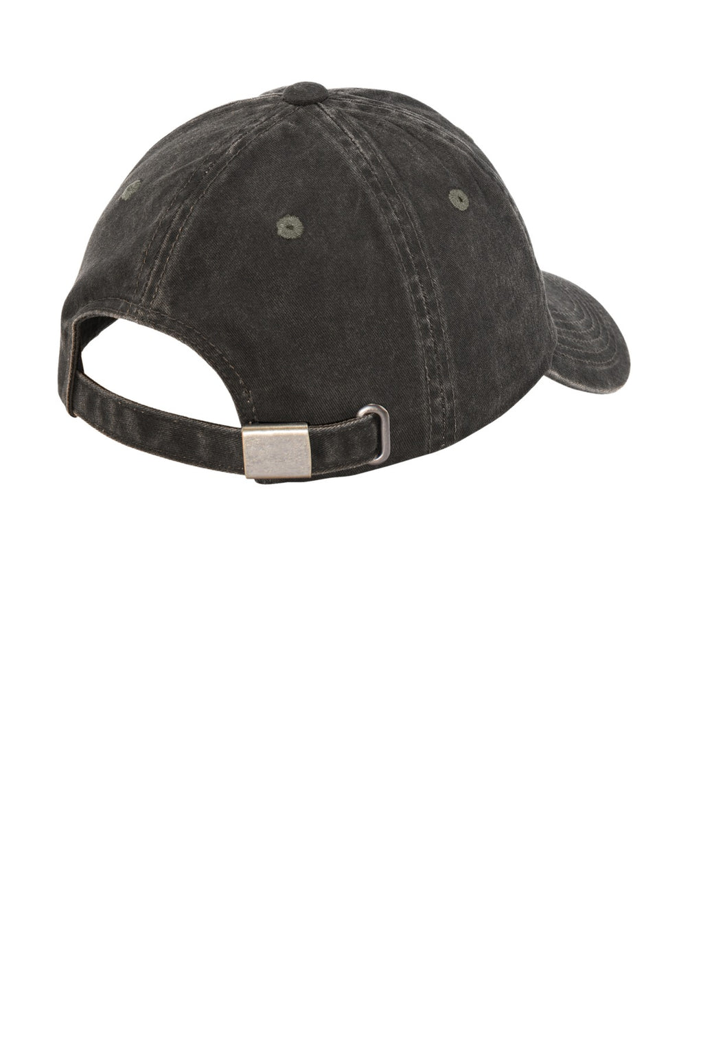Port Authority Women's Garment-Washed Cap. LPWU - Black - back