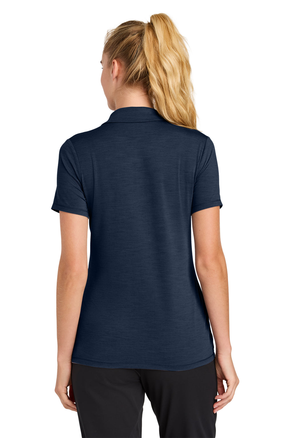 Sport-Tek Women's Versa Polo LST490 - True Navy - back