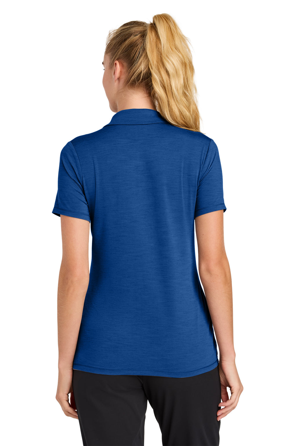 Sport-Tek Women's Versa Polo LST490 - True Royal - back