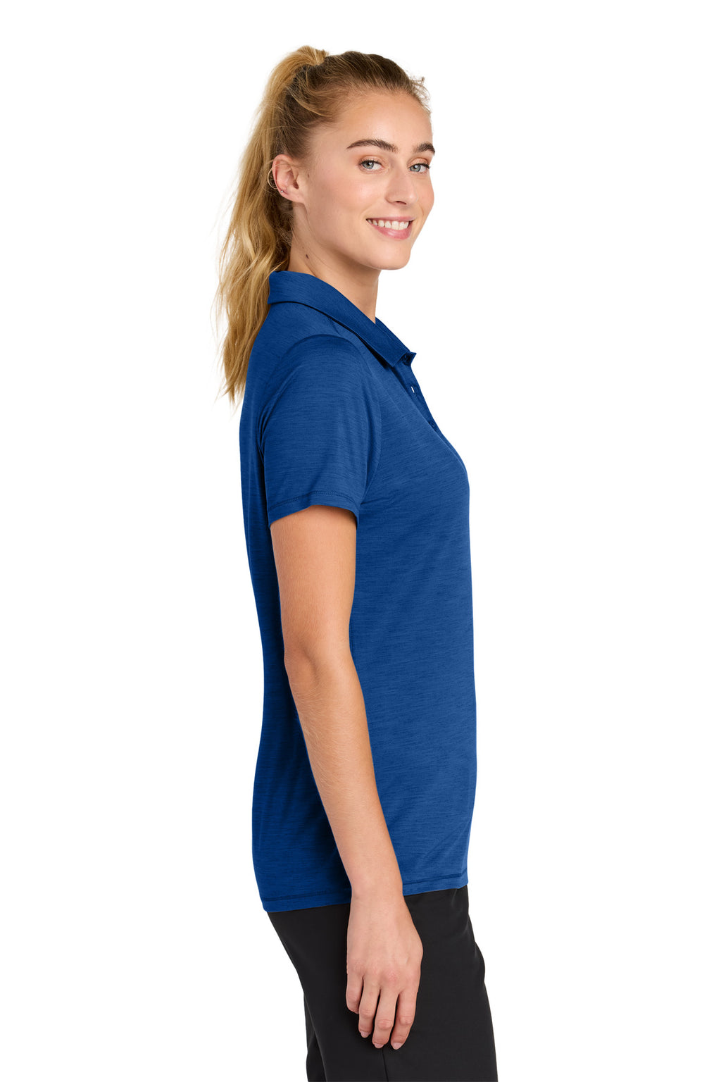 Sport-Tek Women's Versa Polo LST490 - True Royal - side