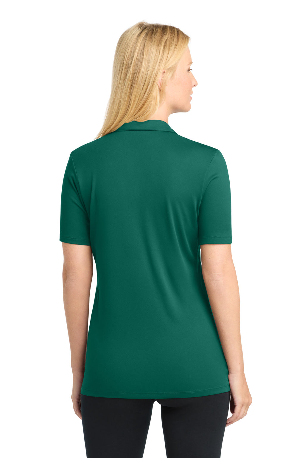 Sport-Tek Women's Posi-UV Pro Polo. LST520 - Marine Green - back