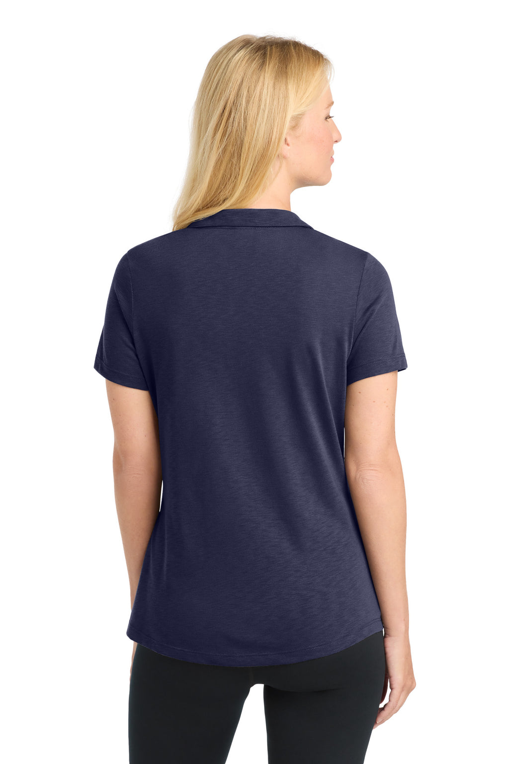Sport-Tek Women's PosiCharge Strive Polo. LST530 - True Navy - back