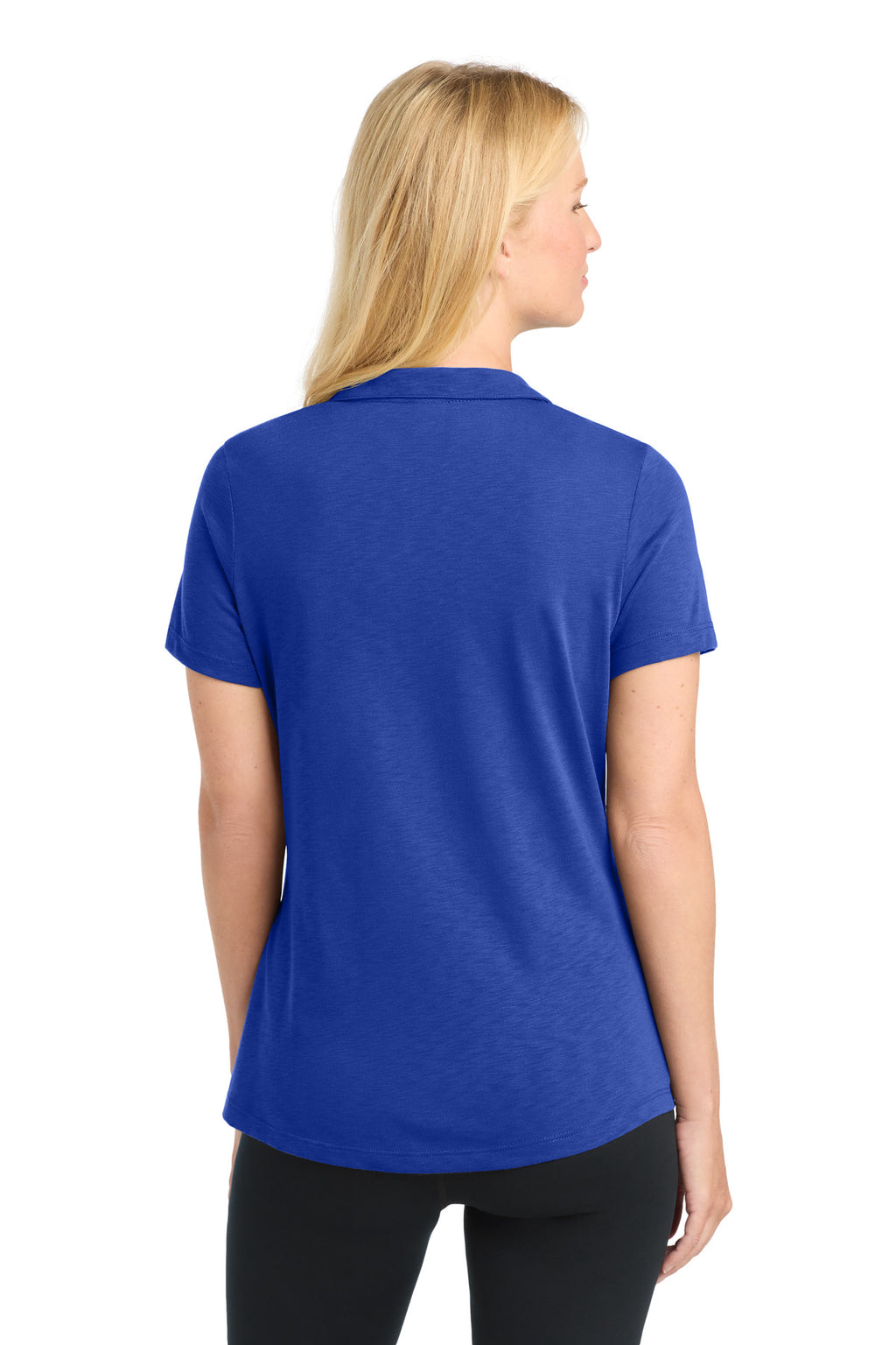 Sport-Tek Women's PosiCharge Strive Polo. LST530 - True Royal - back