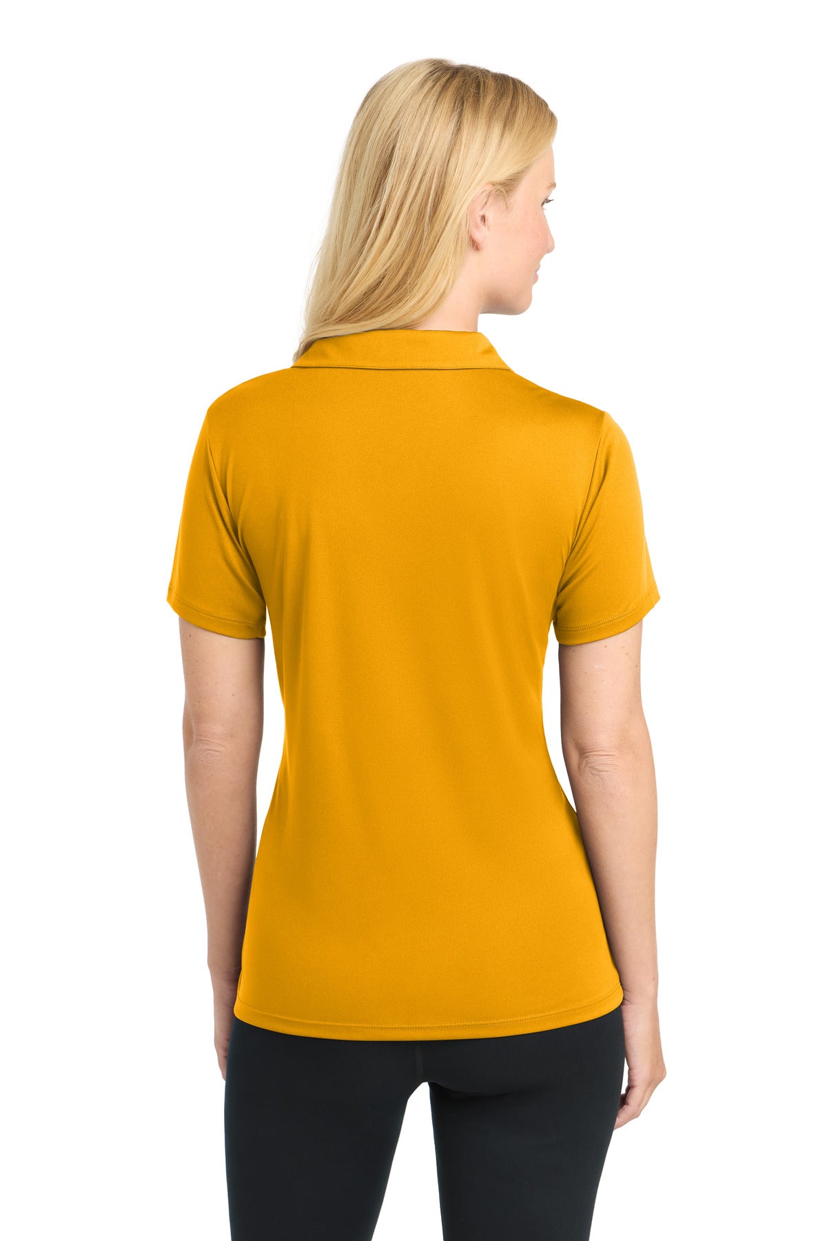 Sport-Tek Women's PosiCharge Competitor Polo. LST550 - Gold - back