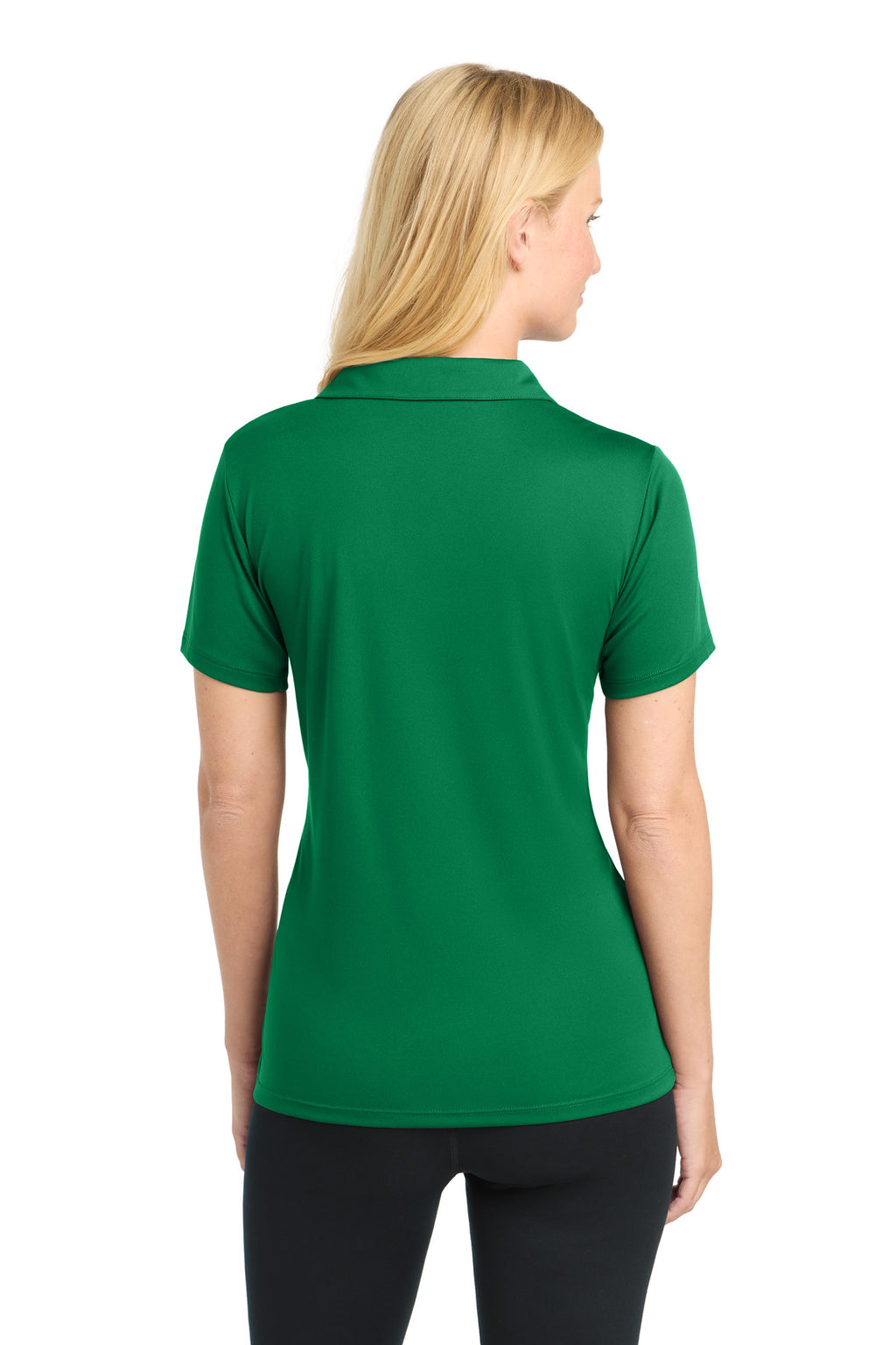 Sport-Tek Women's PosiCharge Competitor Polo. LST550 - Kelly Green - back