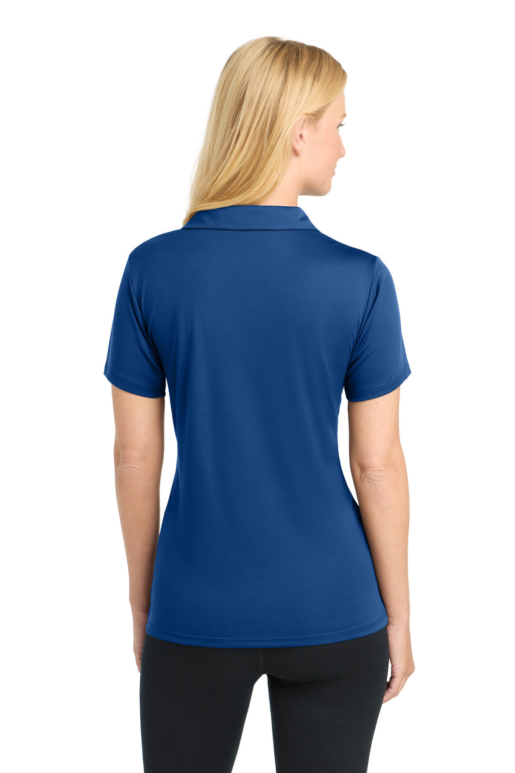 Sport-Tek Women's PosiCharge Competitor Polo. LST550 - Royal - back