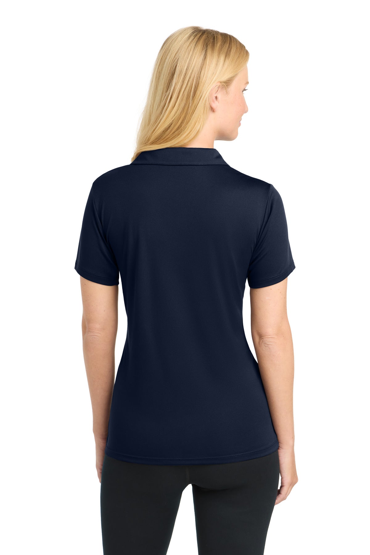Sport-Tek Women's PosiCharge Competitor Polo. LST550 - True Navy - back