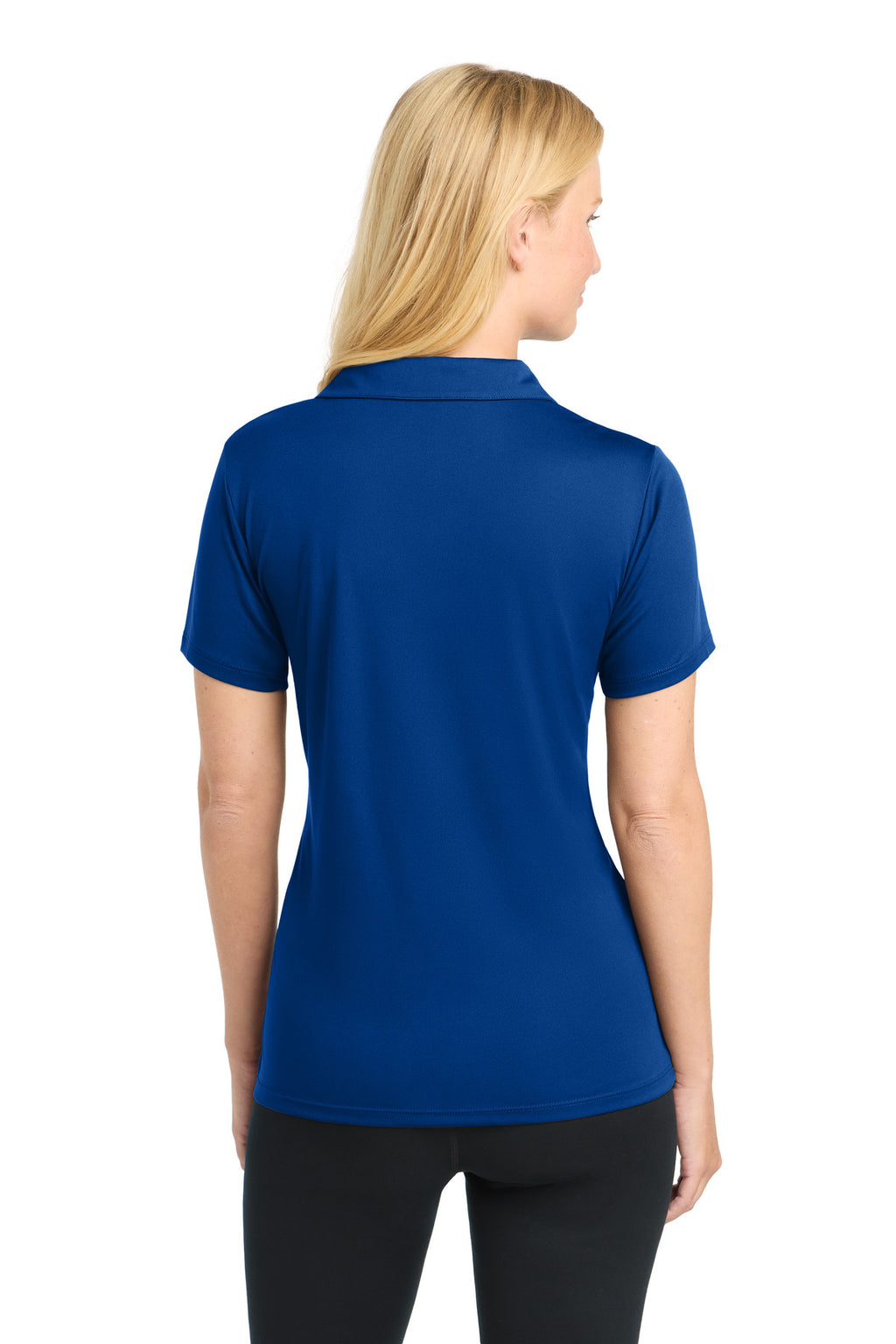 Sport-Tek Women's PosiCharge Competitor Polo. LST550 - True Royal - back