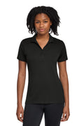 Sport-Tek Women's PosiCharge Re-Compete Polo LST725 - Black - front