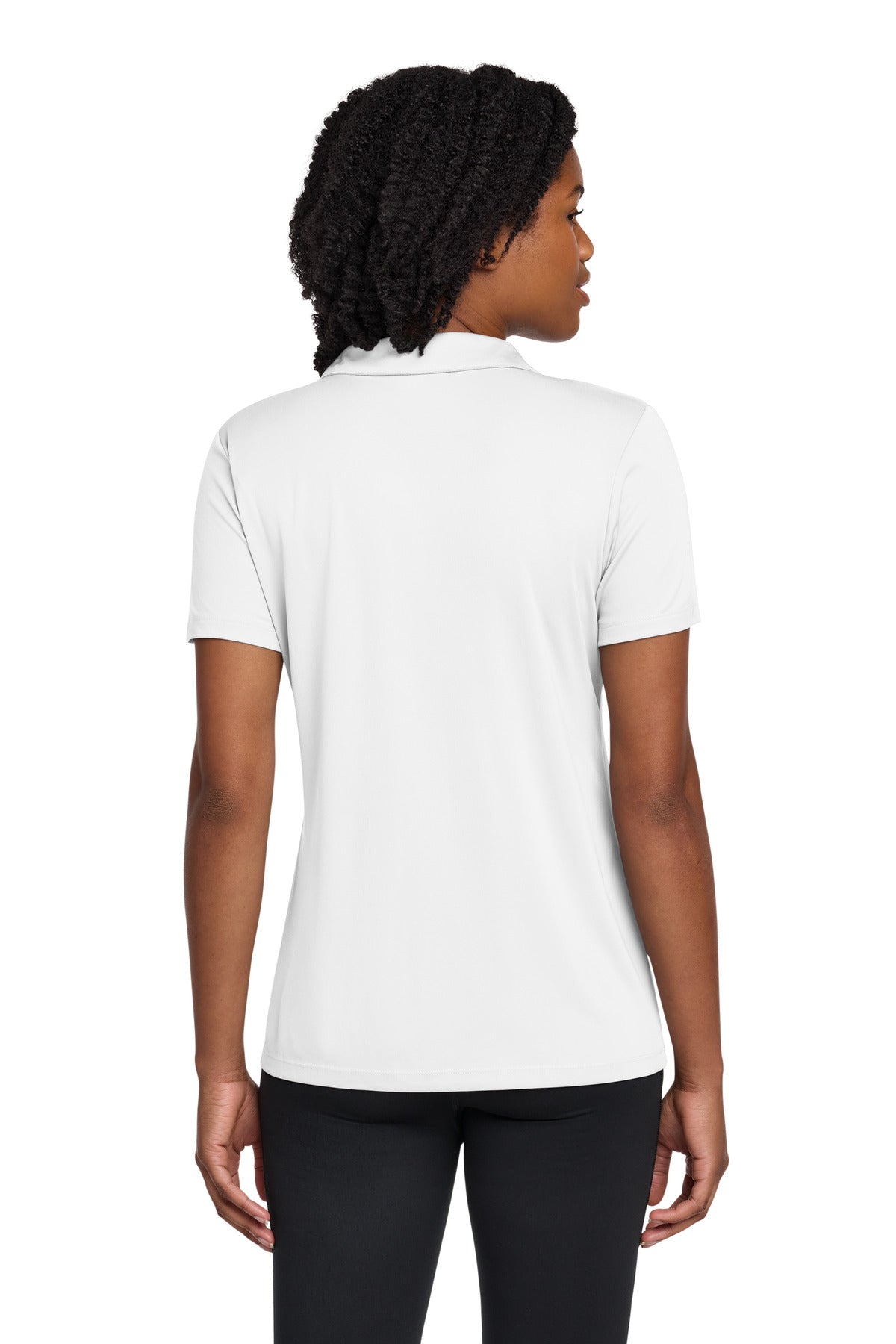 Sport-Tek Women's PosiCharge Re-Compete Polo LST725 - White - back