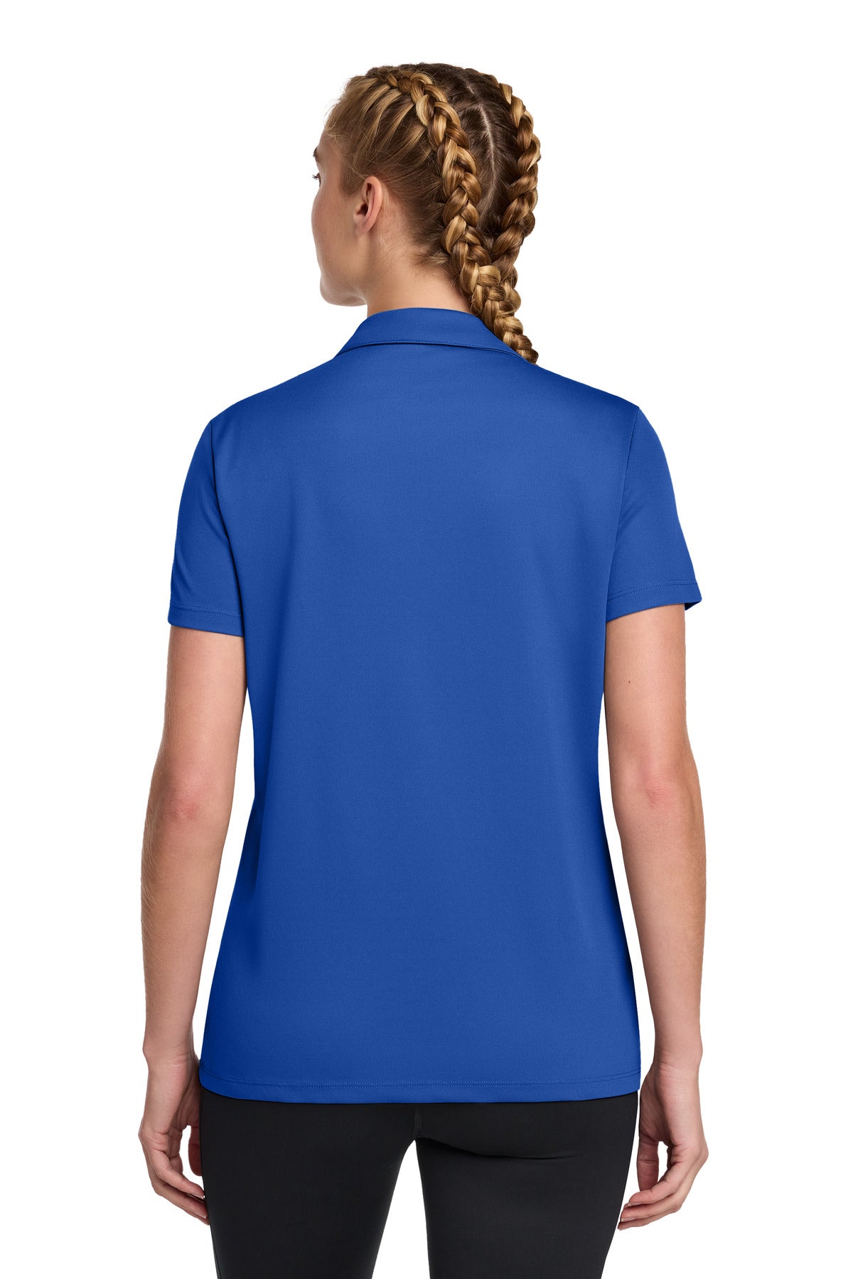 Sport-Tek Women's UV Micropique Polo LST740 - True Royal - back