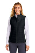 Sport-Tek Women's Teknical Hybrid Vest LST941 - Black - front