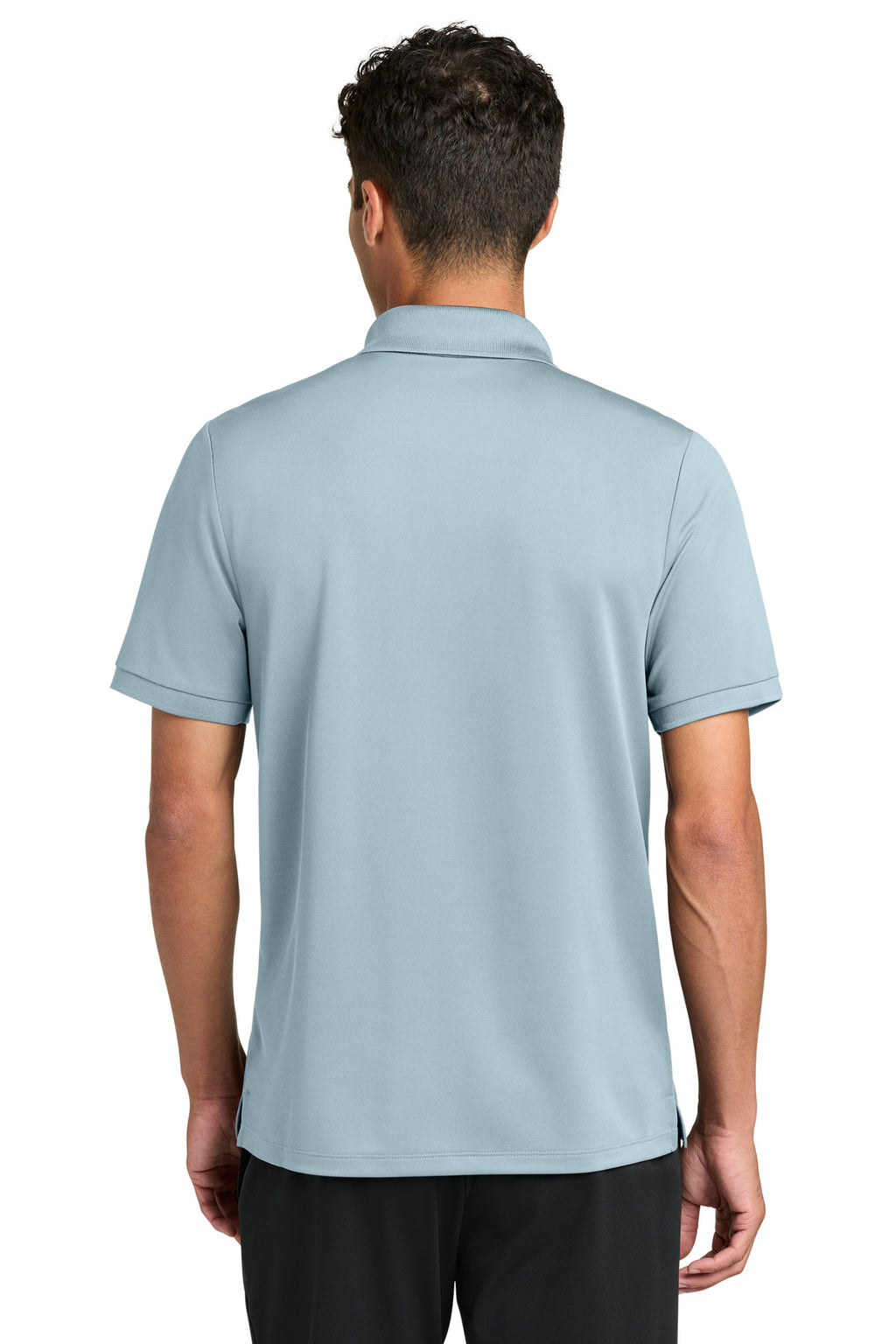Mercer+Mettle Everyday Performance Polo MM1030 - Celestial Blue - back