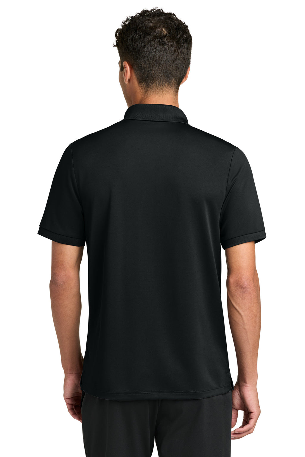 Mercer+Mettle Everyday Performance Polo MM1030 - Deep Black - back