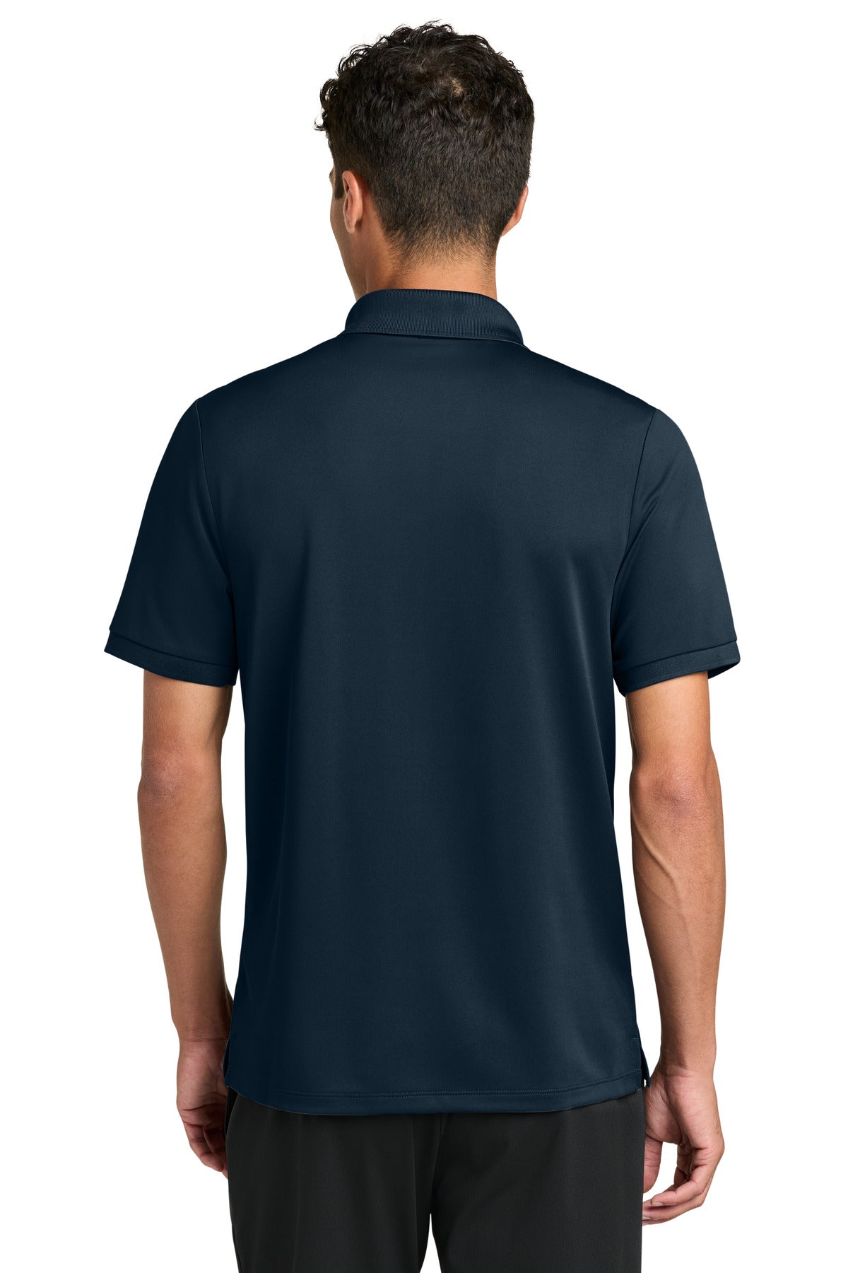 Mercer+Mettle Everyday Performance Polo MM1030 - Night Navy - back
