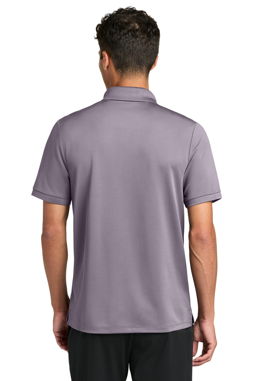 Mercer+Mettle Everyday Performance Polo MM1030 - Purple Ash - back