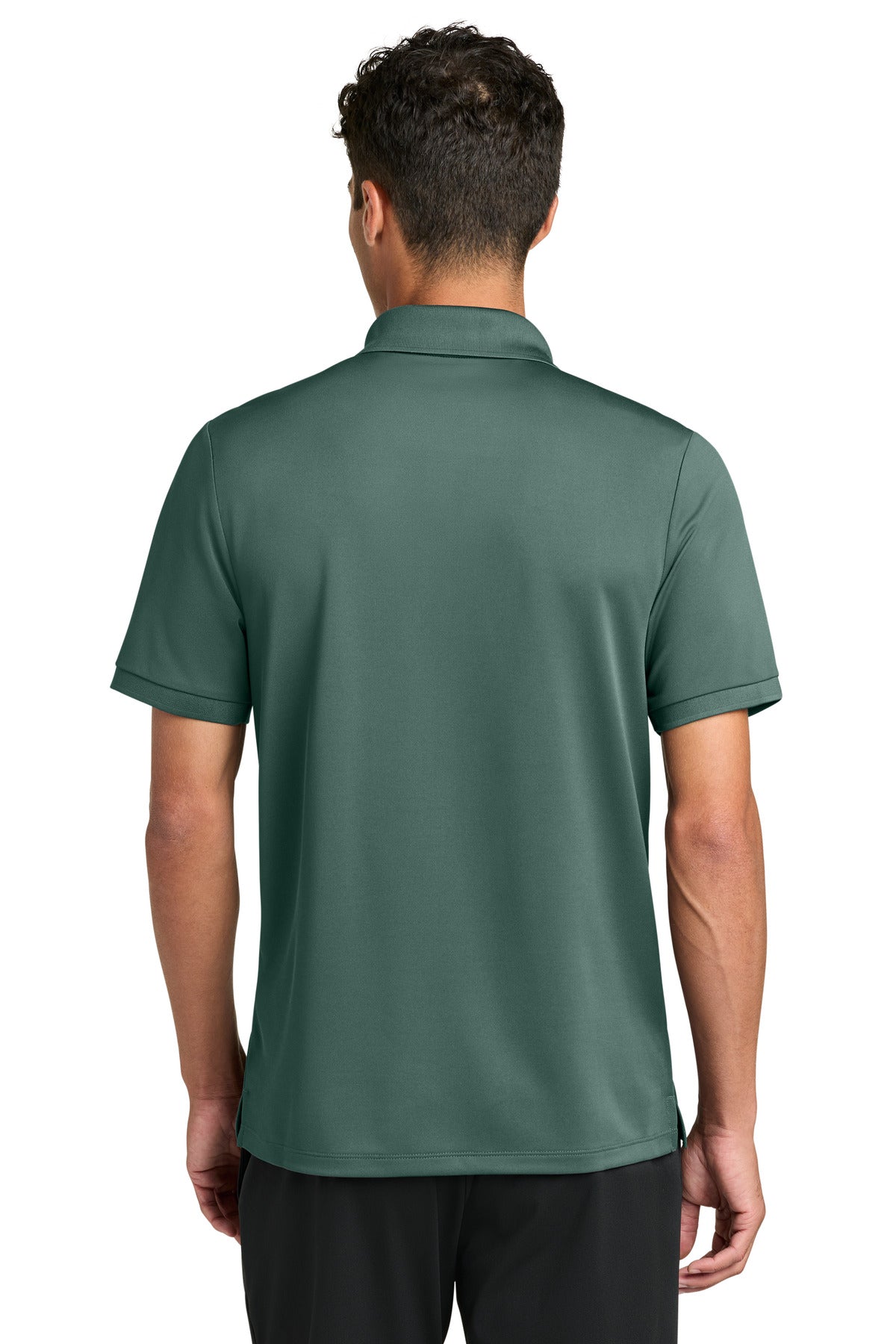 Mercer+Mettle Everyday Performance Polo MM1030 - Silver Pine - back