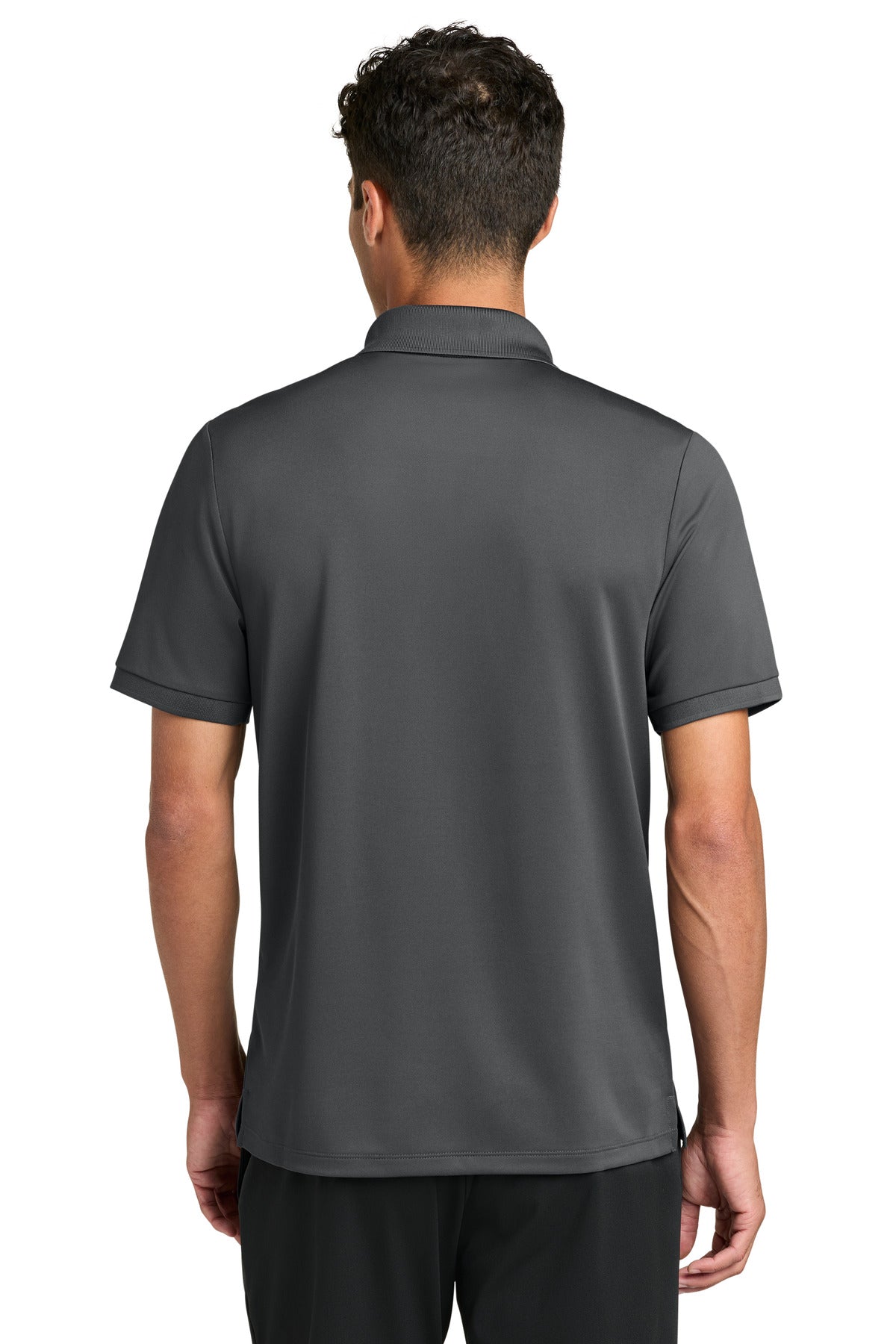 Mercer+Mettle Everyday Performance Polo MM1030 - Storm Grey - back