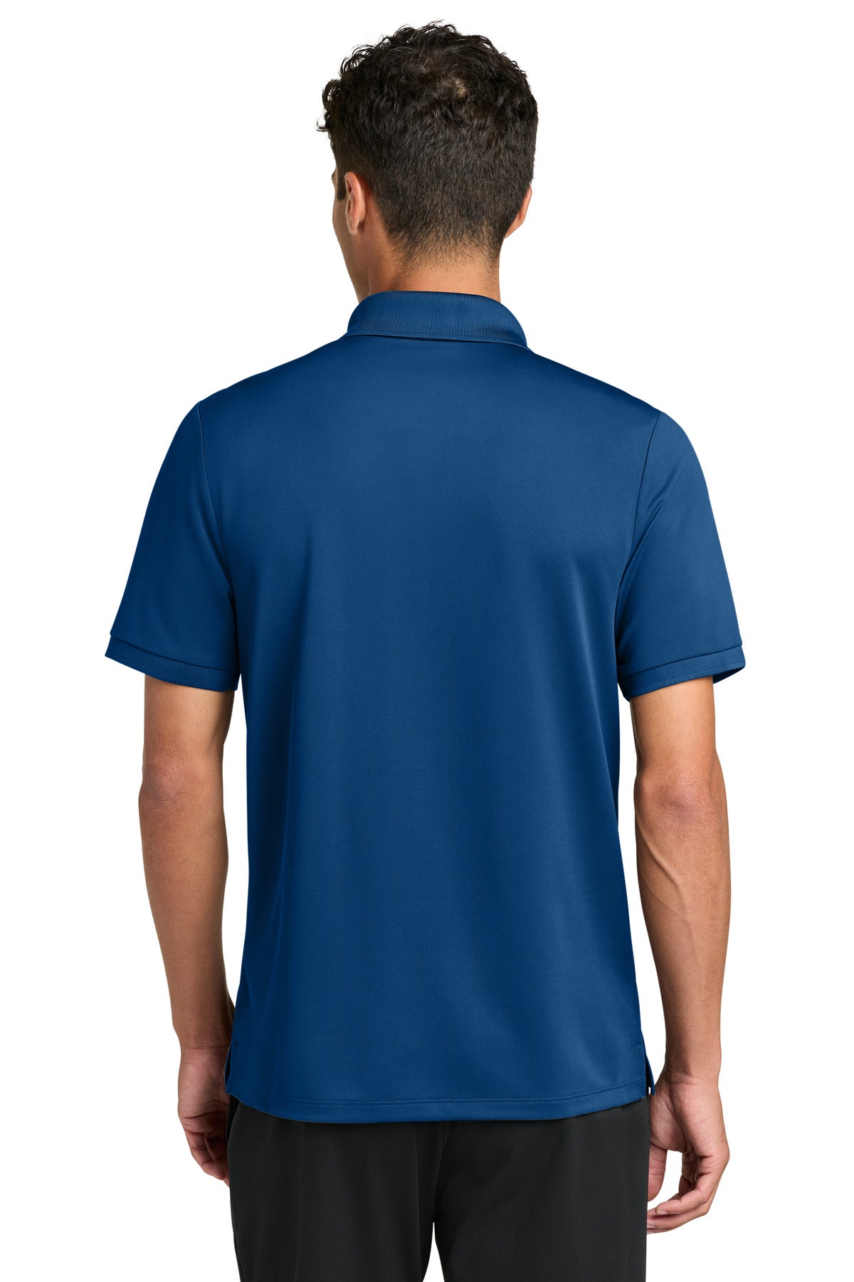 Mercer+Mettle Everyday Performance Polo MM1030 - True Blue - back