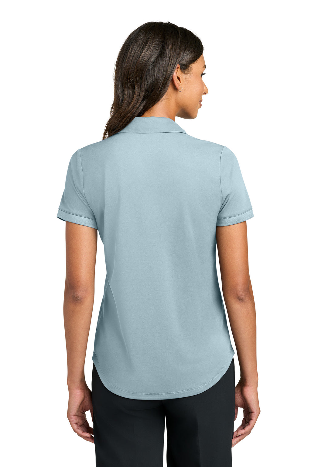 Mercer+Mettle Women's Everyday Performance Polo MM1031 - Celestial Blue - back