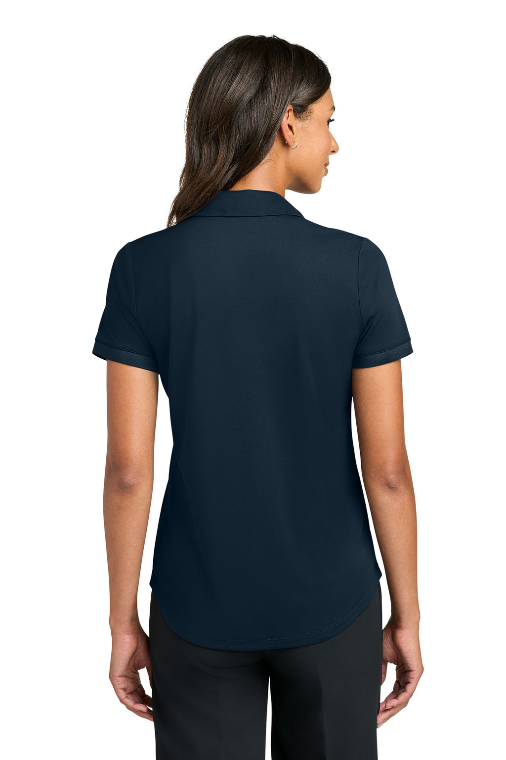 Mercer+Mettle Women's Everyday Performance Polo MM1031 - Night Navy - back