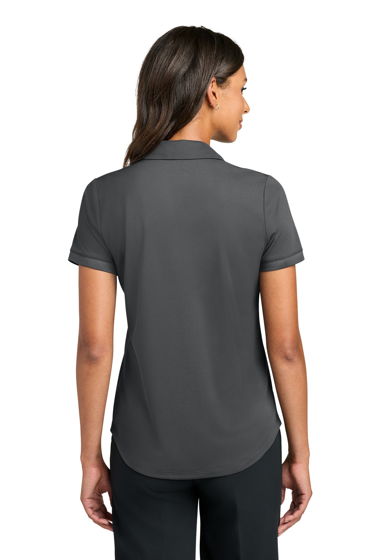 Mercer+Mettle Women's Everyday Performance Polo MM1031 - Storm Grey - back