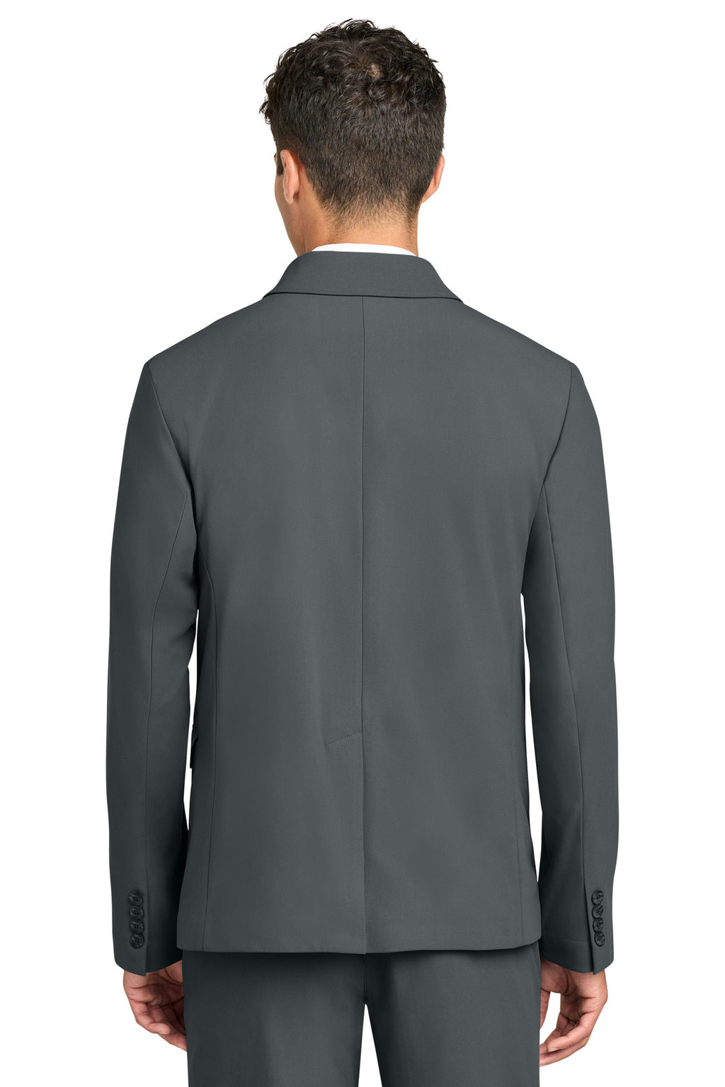Mercer+Mettle Capital Tech Blazer MM3032 - Storm Grey - back