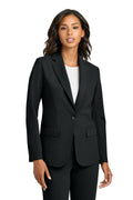 Mercer+Mettle Women's Capital Tech Blazer MM3033 - Deep Black - front
