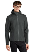 Mercer+Mettle Waterproof Rain Shell MM7000 - Anchor Grey - front